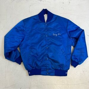 Men's Royal Blue Bomber Jacket